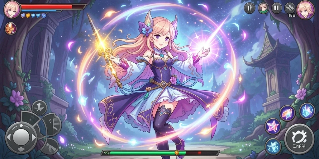 Visual menampilkan lokasi unik yang dapat dijelajahi di dalam game.