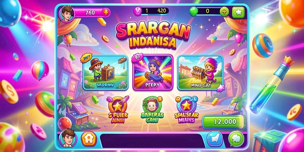 Fitur sosial untuk berbagi prestasi dengan teman.