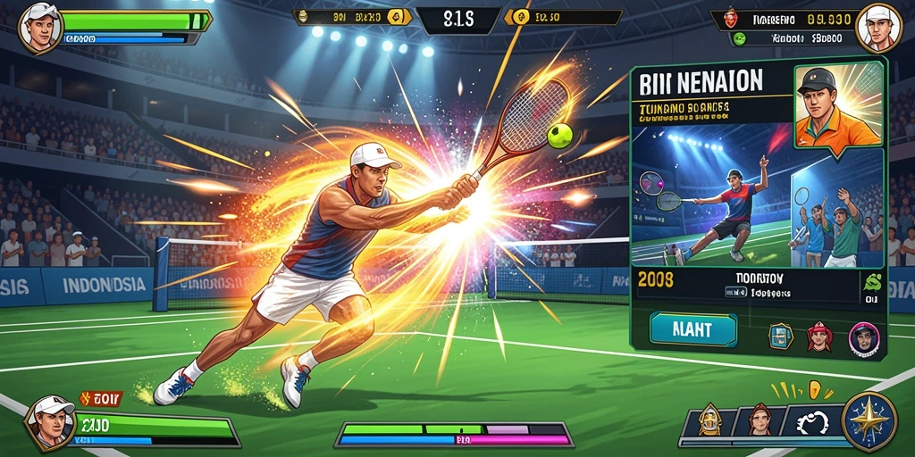 UI intuitif yang memudahkan navigasi dalam game.