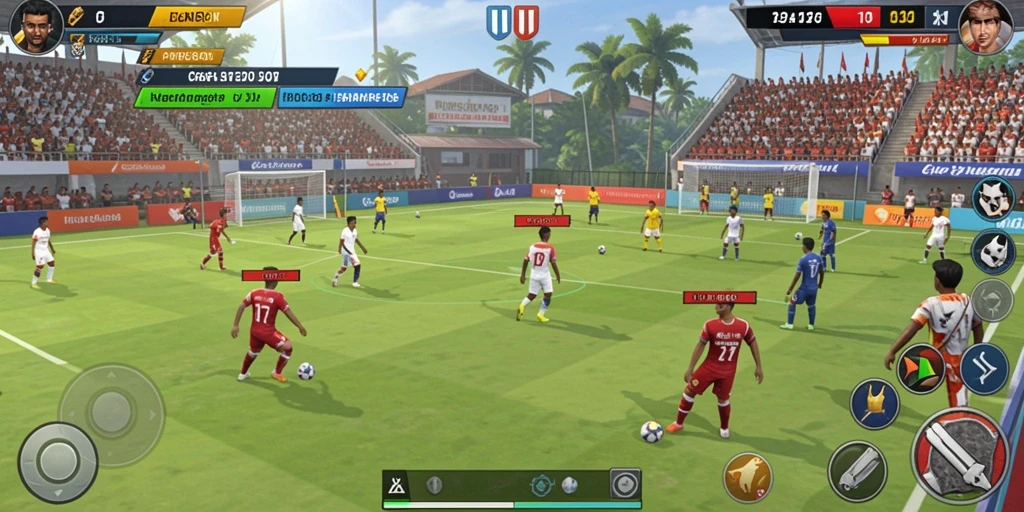 Berbagai tantangan menarik menanti di setiap level.