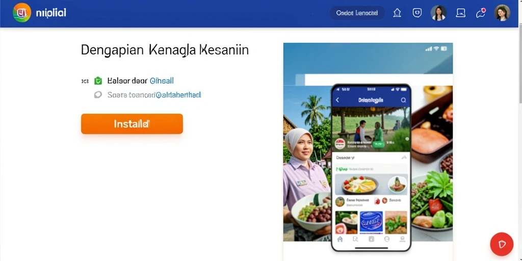 Screenshot memperlihatkan dunia fantasi yang luas.