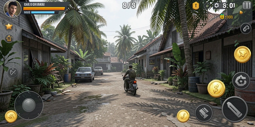 Screenshot menunjukkan fitur mode multiplayer saat berlaga.