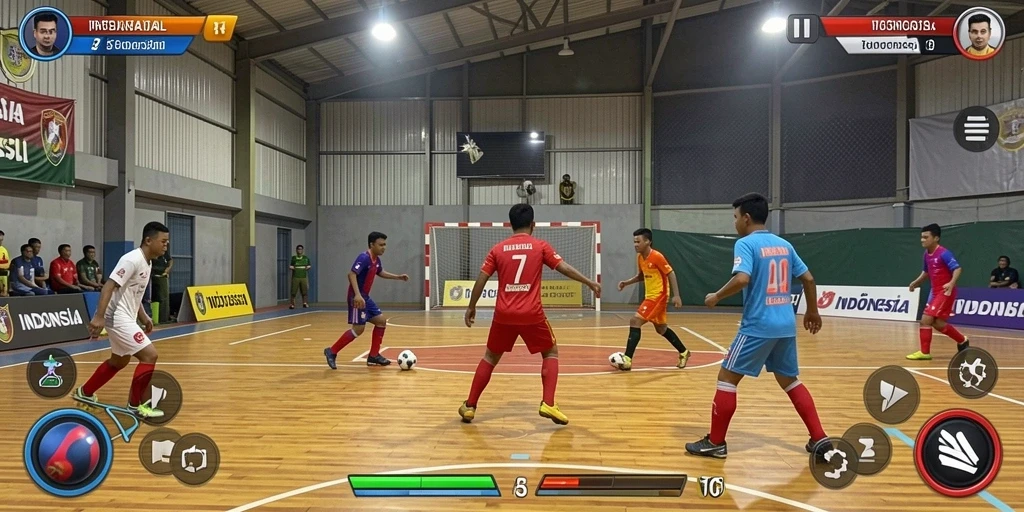 Gambar menunjukkan fitur multiplayer yang memungkinkan pemain bersaing.