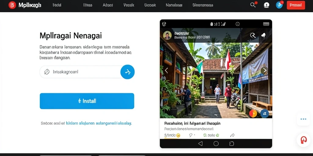 Tangkapan layar pemandangan dunia yang luas dan indah.
