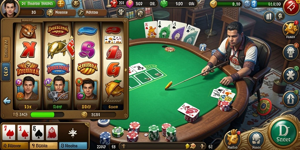 Gambar ini menunjukkan tampilan menu yang intuitif dan mudah digunakan.
