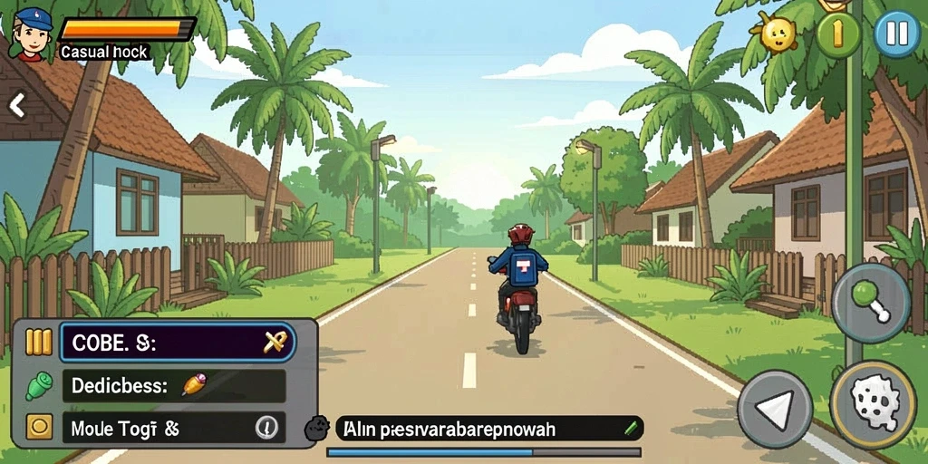 Berbagai karakter unik untuk dijelajahi.