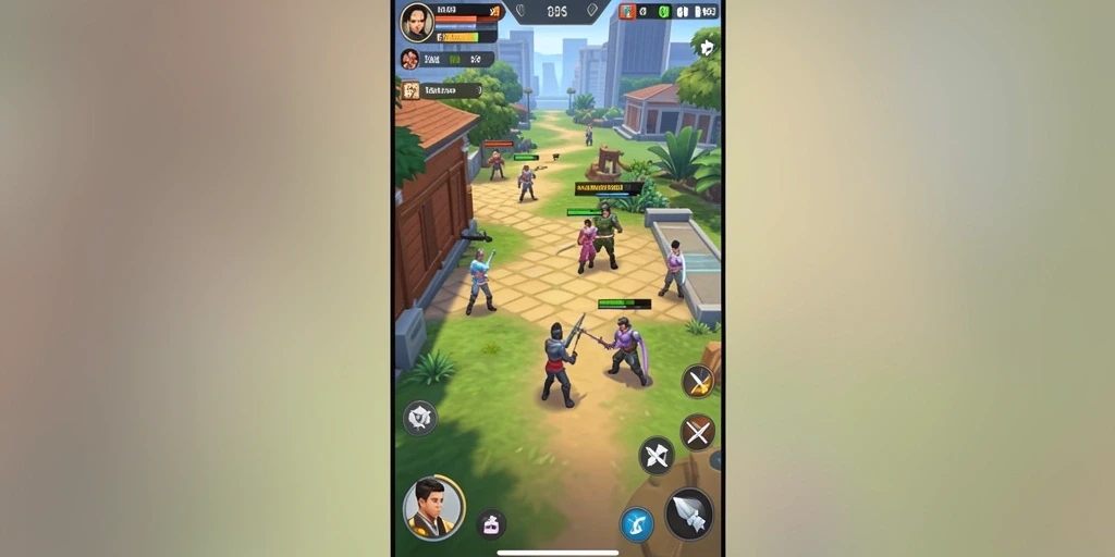 Screenshot memperlihatkan grafis indah dari dunia game WOW33.